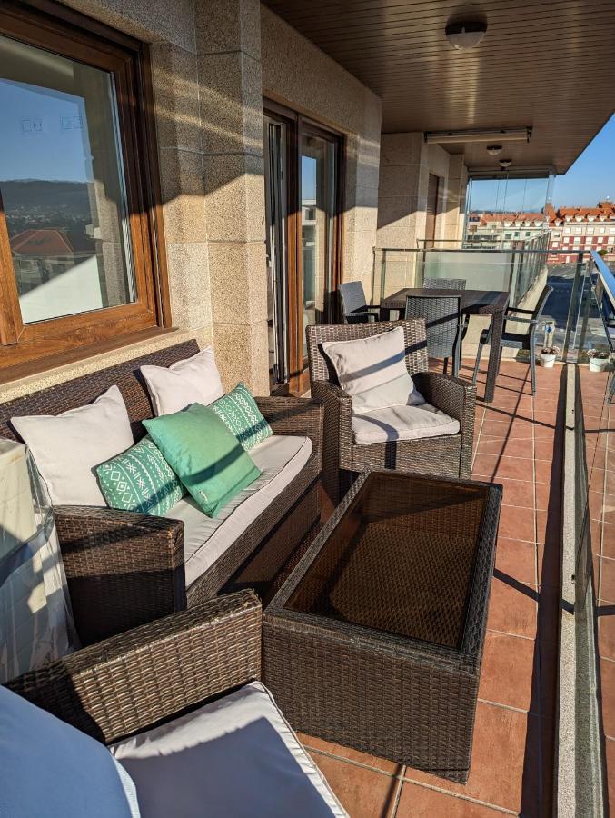 Apartamento 2 Habitaciones Con Vistas En La Playa Portonovo Exterior foto